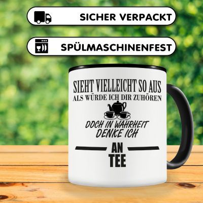 Tasse mit dem Motiv Ich denke an Tee - Ansicht 4