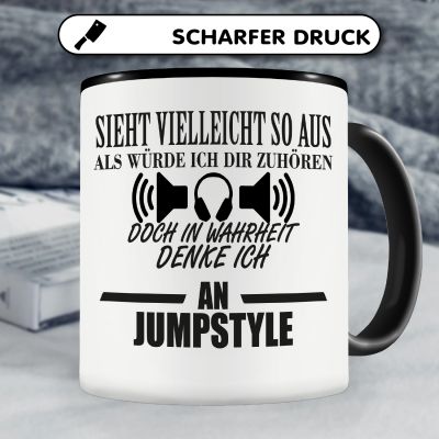 Tasse mit dem Motiv Ich denke an Jumpstyle - Ansicht 5