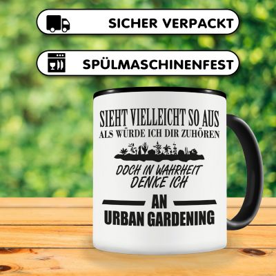 Tasse mit dem Motiv Ich denke an Urban Gardening - Ansicht 4