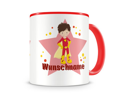 Tasse mit Superheld Jay als Motiv