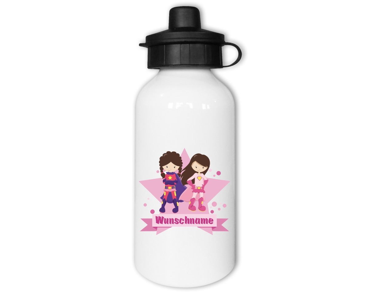 Trinkflasche mit Kinder Motiven  Modellnummer 002450-972-000  rosa