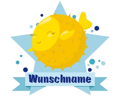 Buntes Wandtattoo Trschild 