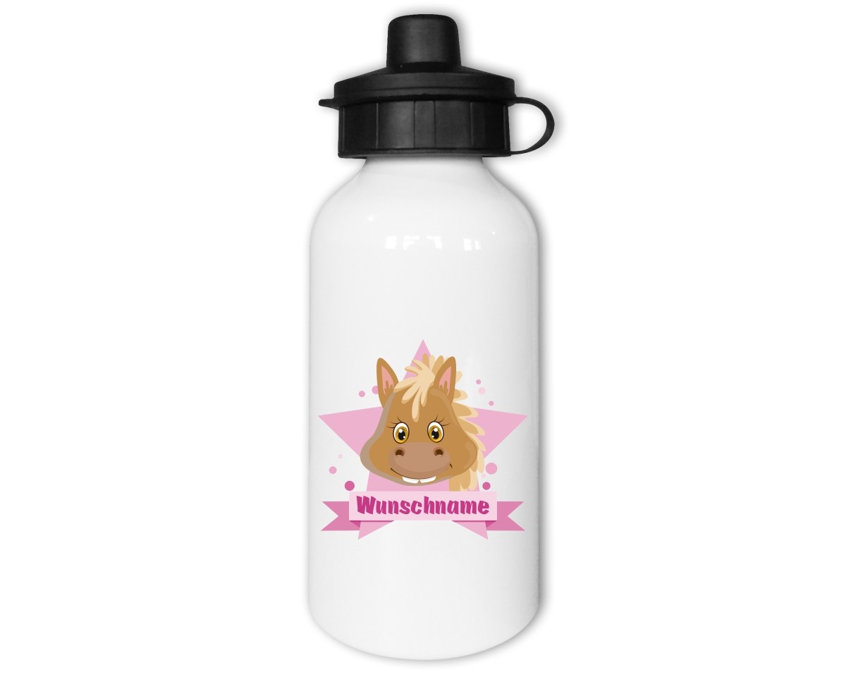 Trinkflasche mit Kinder Motiven  Modellnummer 002455-972-000  rosa