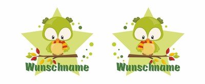 Spardose mit einem sen Herbst Vogel als Motiv - Ansicht 2