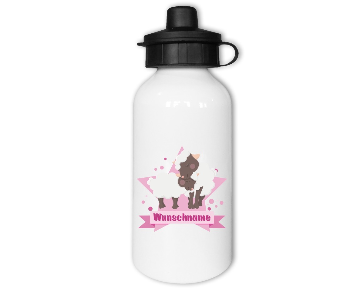 Trinkflasche mit Kinder Motiven  Modellnummer 002459-972-000  rosa