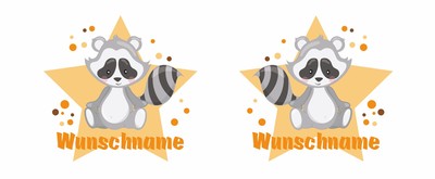 Spardose mit einem sen Waschbr als Motiv - Ansicht 2
