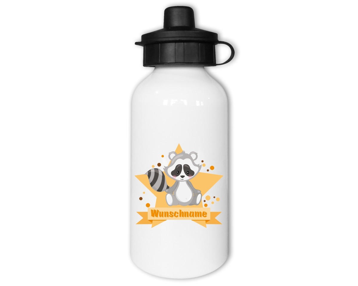 Trinkflasche mit Kinder Motiven  Modellnummer 002465-035-000  orange
