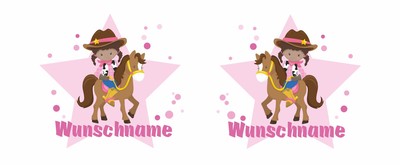 Tasse mit einem Cowgirl als Motiv - Ansicht 2