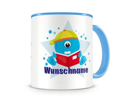 Tasse mit einem Baby Monster als Motiv Tasse