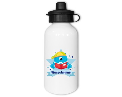 Trinkflasche bedruckt mit dem Motiv Baby Monster