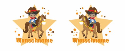 Spardose mit einem Cowboy als Motiv - Ansicht 2