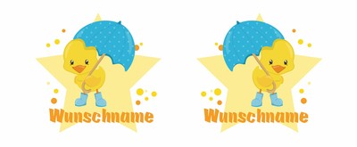 Spardose mit einem Kken mit Regenschirm als Motiv - Ansicht 2