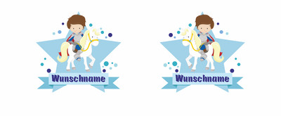 Trinkflasche bedruckt mit dem Motiv Ritter - Ansicht 2
