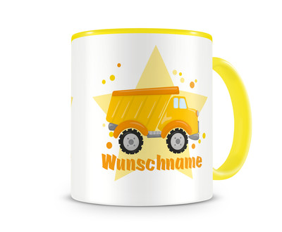 Tasse mit einem Coolen LKW als Motiv