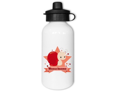 Trinkflasche bedruckt mit dem Motiv Se Schnecke