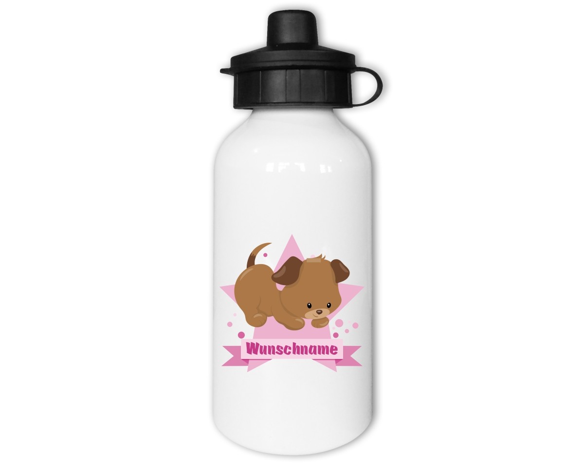 Trinkflasche mit Kinder Motiven  Modellnummer 002503-972-000  rosa