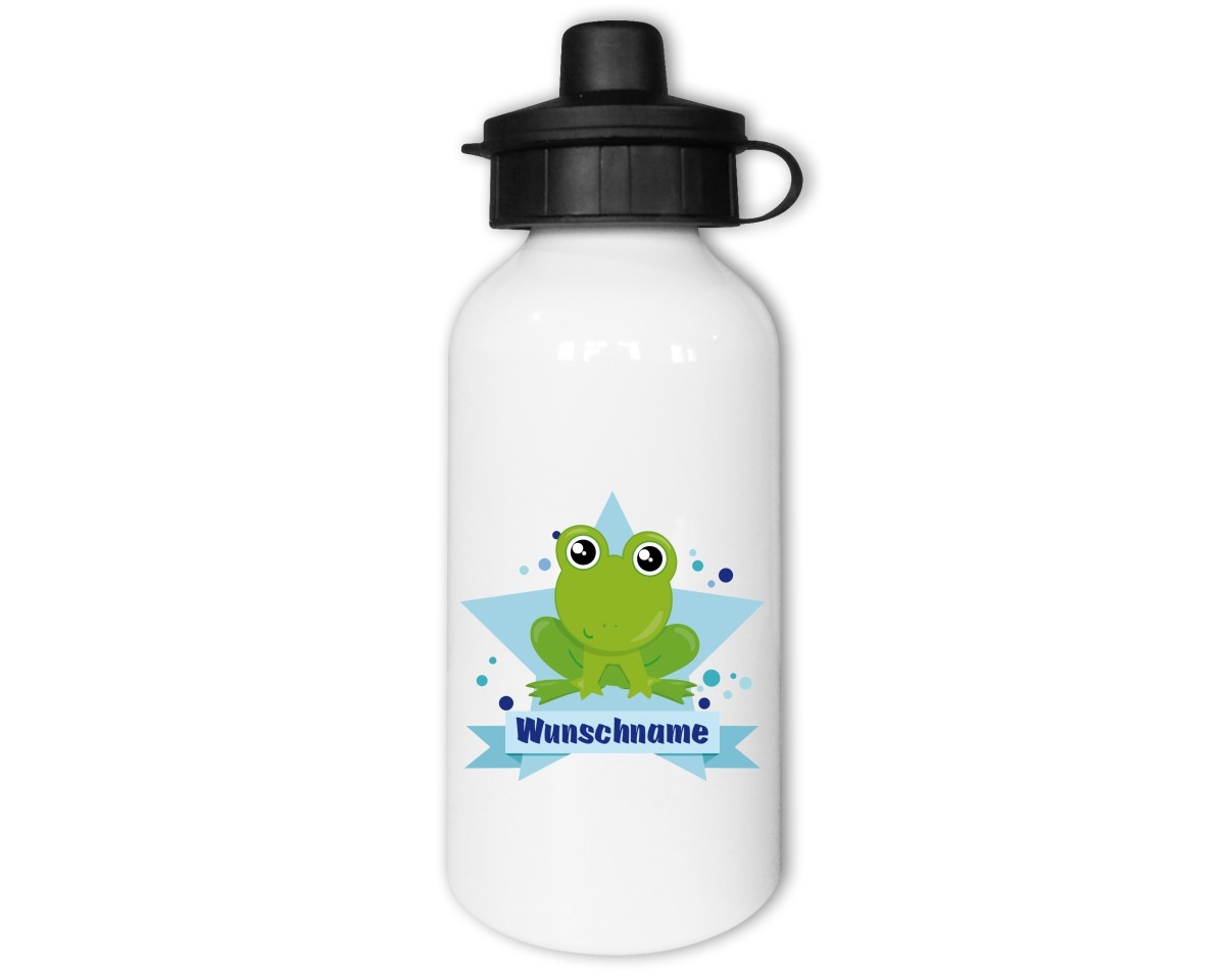 Trinkflasche mit Kinder Motiven  Modellnummer 002504-987-000  blau