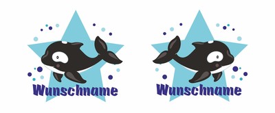 Spardose mit einem sen Orca Wal als Motiv - Ansicht 2