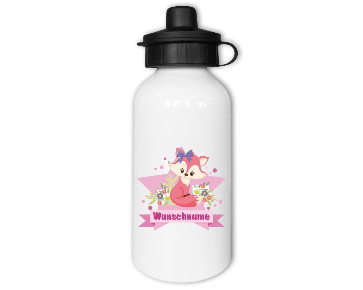 Trinkflasche mit Kinder Motiven  Modellnummer 002508-972-000  rosa