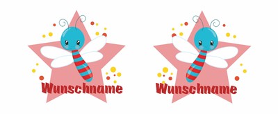 Spardose mit einem sen Schmetterling als Motiv - Ansicht 2
