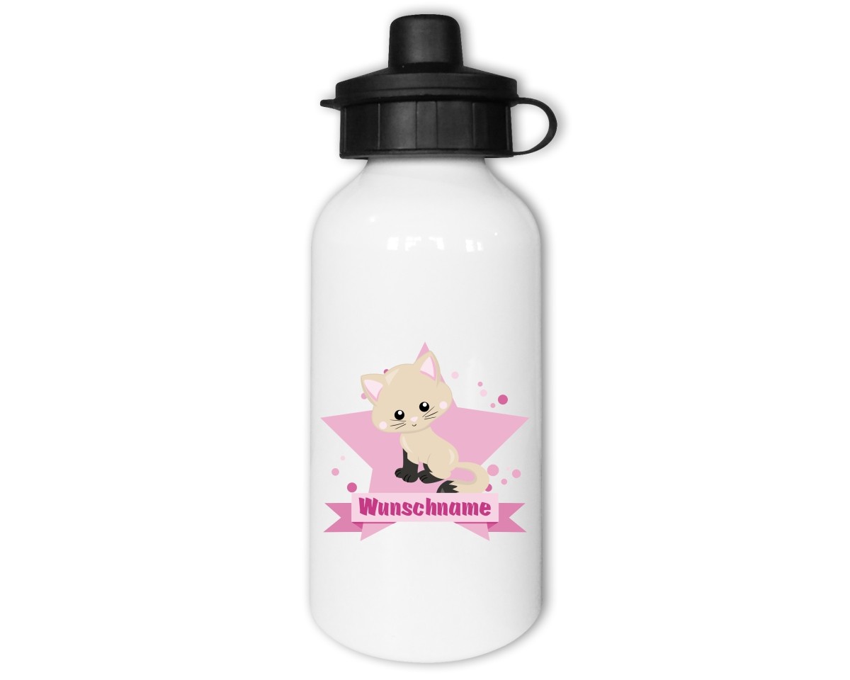 Trinkflasche mit Kinder Motiven  Modellnummer 002522-972-000  rosa