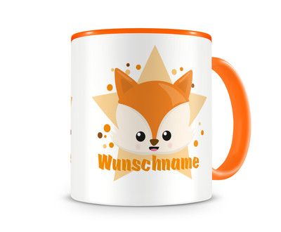 Tasse mit einem Fuchs als Motiv Tasse