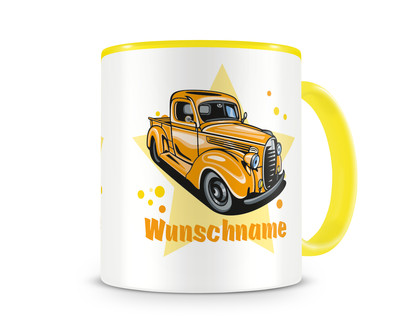 Tasse mit einem coolen Pickup als Motiv Tasse