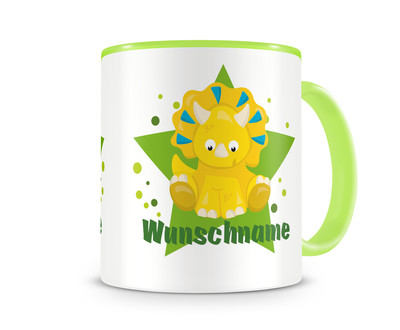 Tasse mit einem Baby Dino als Motiv
