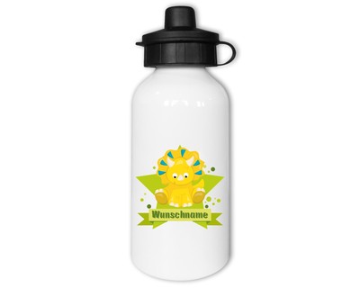 Trinkflasche bedruckt mit dem Motiv Baby Dino