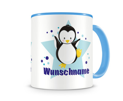 Tasse mit einem Baby Pinguin als Motiv