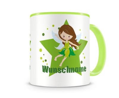 Tasse mit einer sen Fee als Motiv