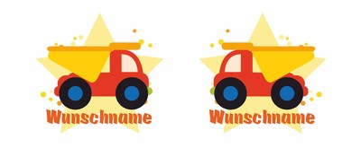 Spardose mit einem coolen LKW als Motiv - Ansicht 2