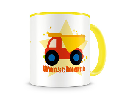 Tasse mit einem coolen LKW als Motiv