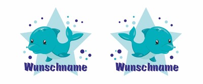 Spardose mit einem Delfin als Motiv - Ansicht 2
