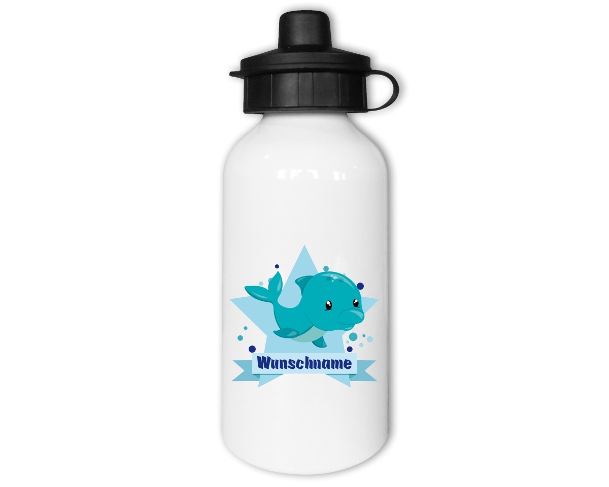 Trinkflasche mit Kinder Motiven  Modellnummer 002559-987-000  blau