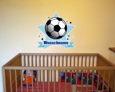 Buntes Wandtattoo Trschild 