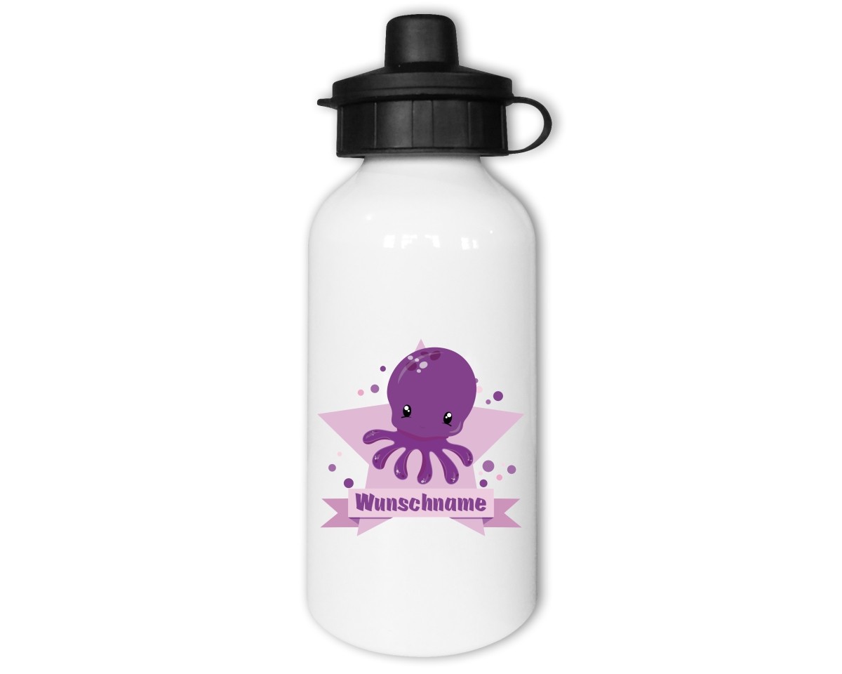 Trinkflasche mit Kinder Motiven  Modellnummer 002566-972-000  rosa