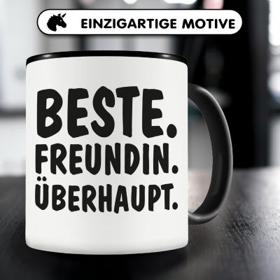 Tasse mit dem Motiv Beste Freundin berhaupt - Ansicht 3