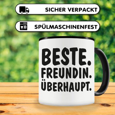 Tasse mit dem Motiv Beste Freundin berhaupt - Ansicht 4