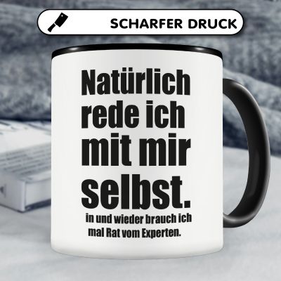 Tasse mit dem Motiv Natrlich rede ich... - Ansicht 5