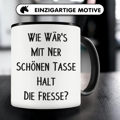 Tasse mit dem Motiv Wie wr's mit... - Ansicht 3