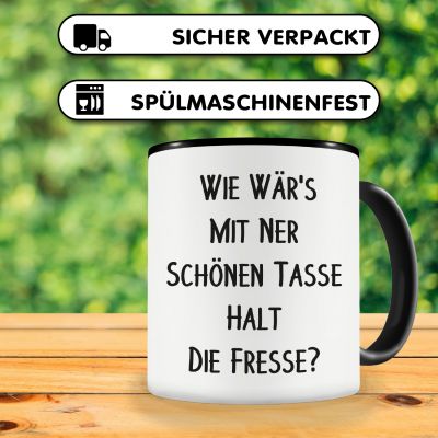 Tasse mit dem Motiv Wie wr's mit... - Ansicht 4