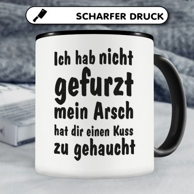 Tasse mit dem Motiv Ich hab nicht gefurzt.. - Ansicht 5