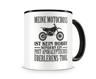 Tasse mit dem Motiv Meine Motocross ist kein Hobby - Ansicht 1
