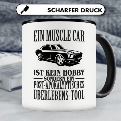 Tasse mit dem Motiv Ein Muscle Car ist kein Hobby - Ansicht 5