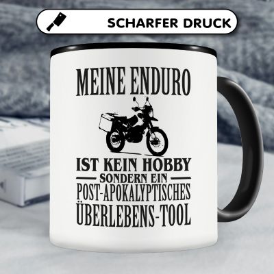 Tasse mit dem Motiv Meine Enduro ist kein Hobby - Ansicht 5