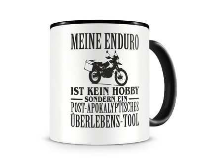 Tasse mit dem Motiv Meine Enduro ist kein Hobby Tasse