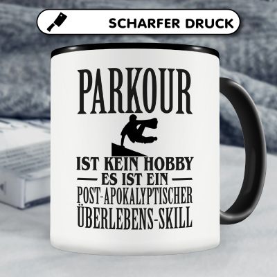 Tasse mit dem Motiv Parkour ist kein Hobby - Ansicht 5