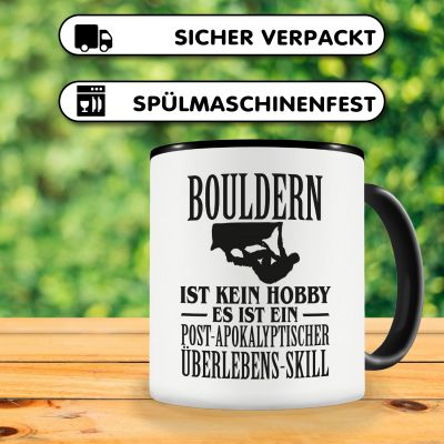 Tasse mit dem Motiv Bouldern ist kein Hobby - Ansicht 4