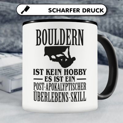 Tasse mit dem Motiv Bouldern ist kein Hobby - Ansicht 5